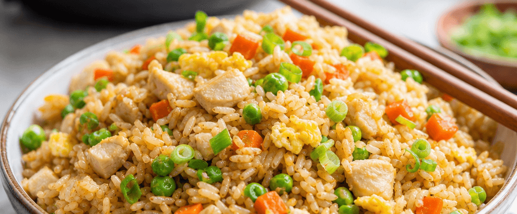 Instant Pot Chicken Fried Rice