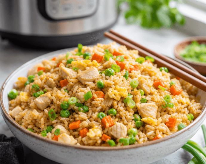 Instant Pot Chicken Fried Rice