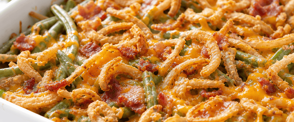 Classic Southern Style Green Bean Casserole Made Easy