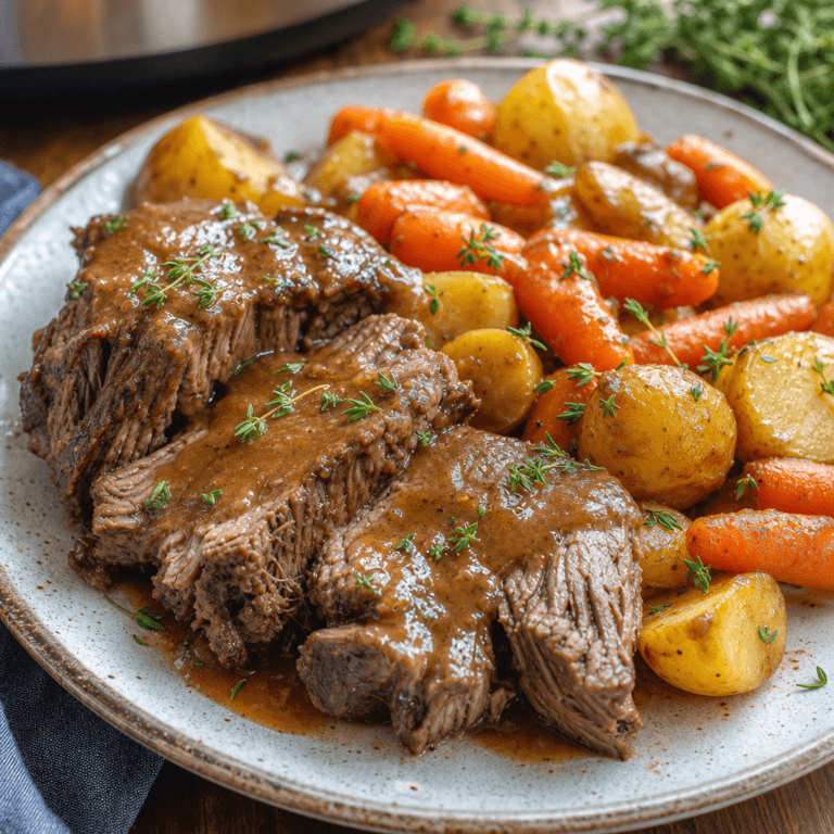 Instant Pot Pot Roast (Tender, Comforting & Easy)