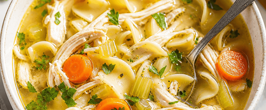 Cozy Homemade Instant Pot Chicken Noodle Soup Recipe