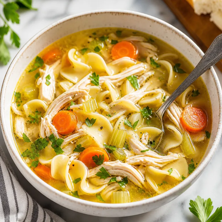 Instant Pot Chicken Noodle Soup (Cozy & Easy)