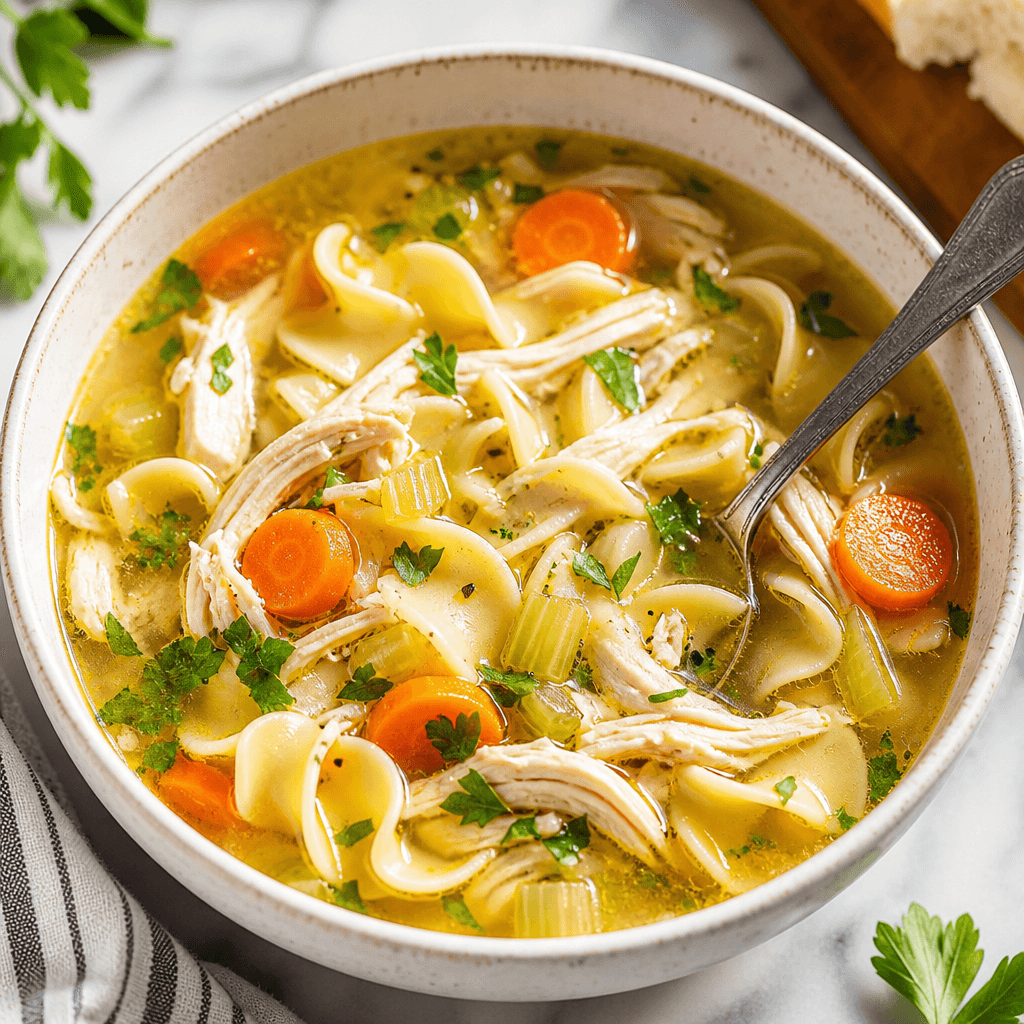 Instant Pot Chicken Noodle Soup