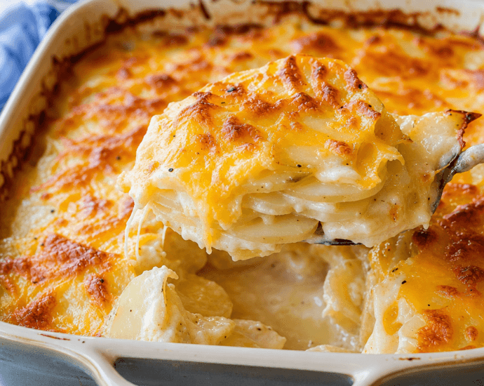 Cheesy Baked Au Gratin Potatoes You Will Love