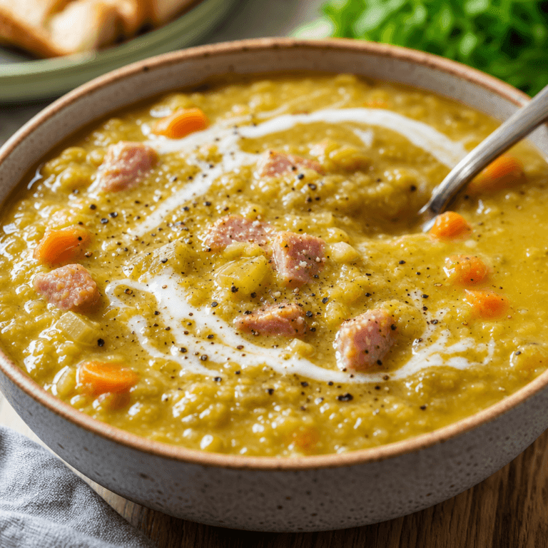 Cozy Instant Pot Split Pea Soup Recipe