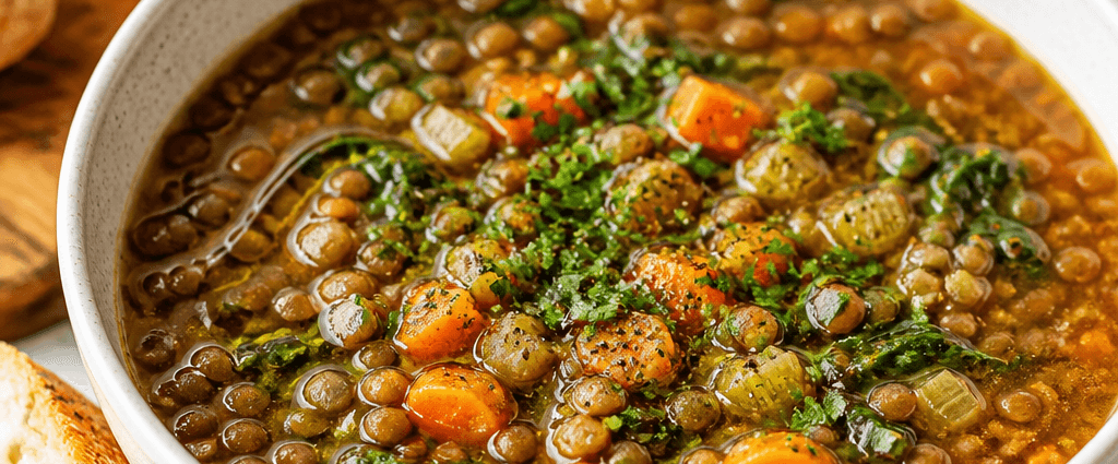 Cozy One Pot Instant Pot Lentil Soup
