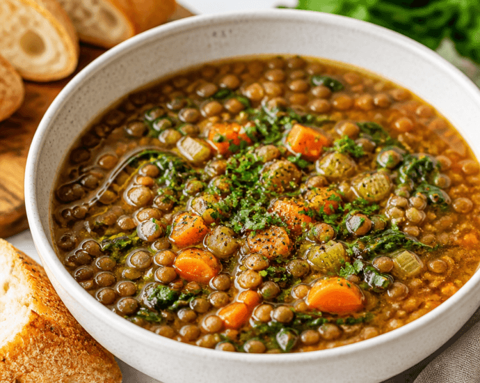 Cozy One Pot Instant Pot Lentil Soup