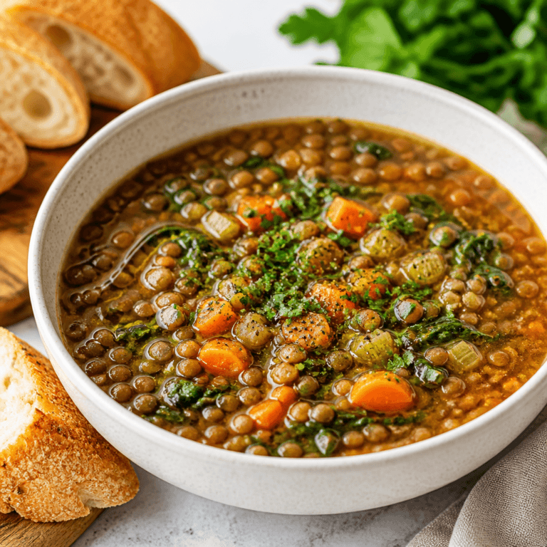 Cozy One Pot Instant Pot Lentil Soup