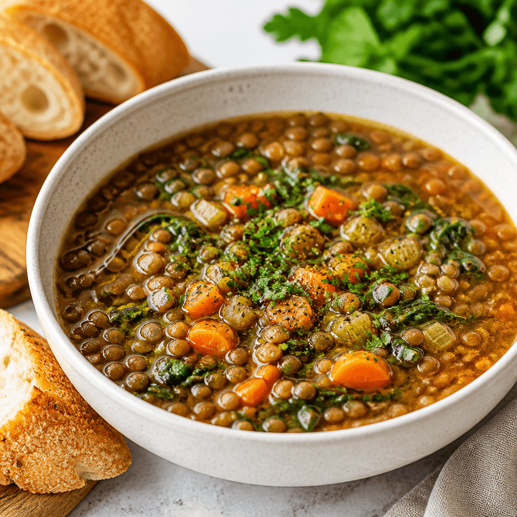 Cozy One Pot Instant Pot Lentil Soup