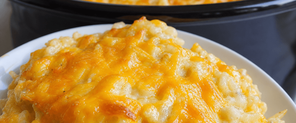 Crockpot Cheesy Hashbrown Casserole