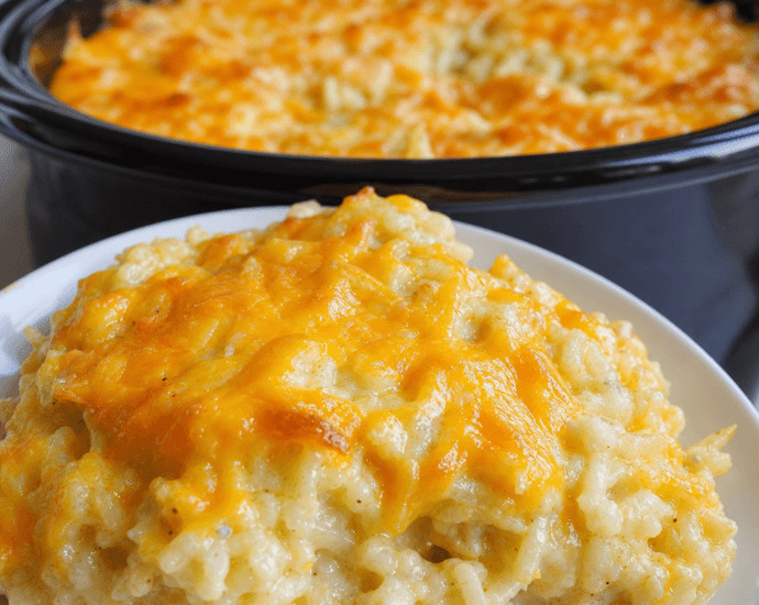 Crockpot Cheesy Hashbrown Casserole