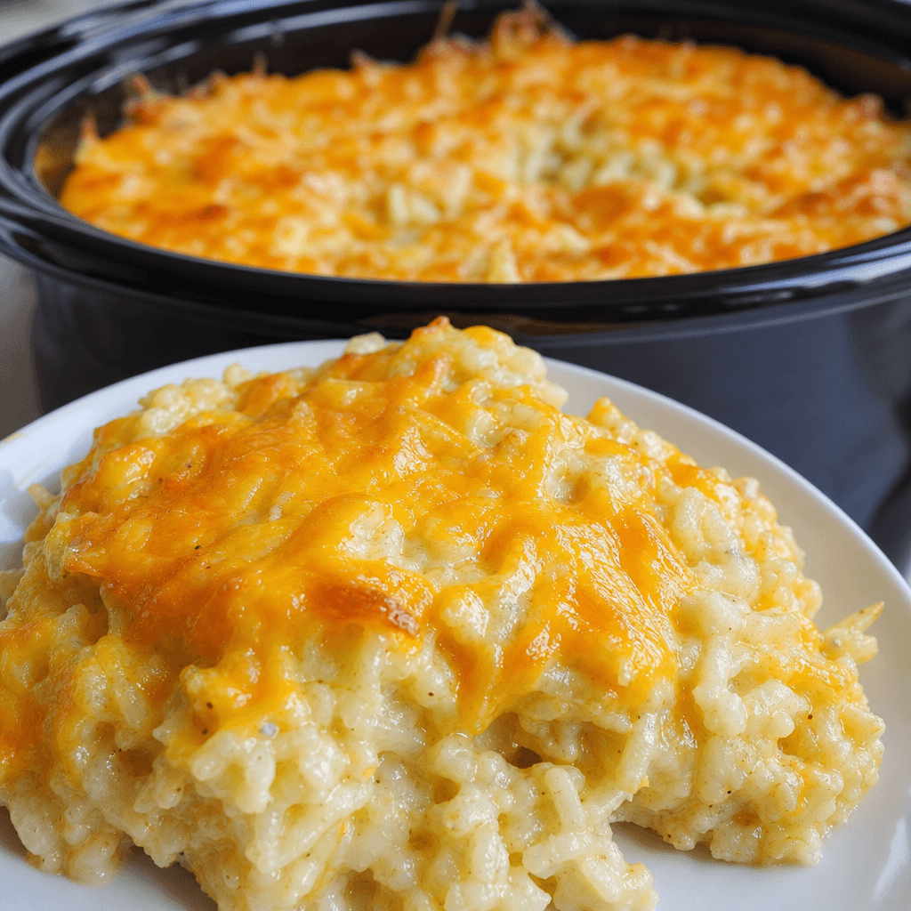 Crockpot Cheesy Hashbrown Casserole