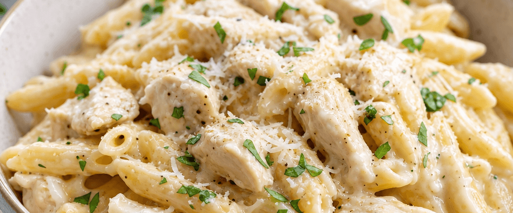 Instant Pot Chicken Alfredo Pasta
