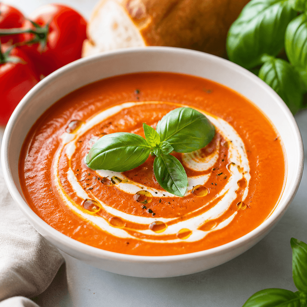 Creamy Tomato Basil Soup