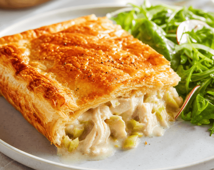 Chicken and Leek Pie