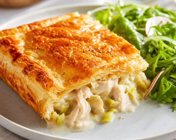 Chicken and Leek Pie