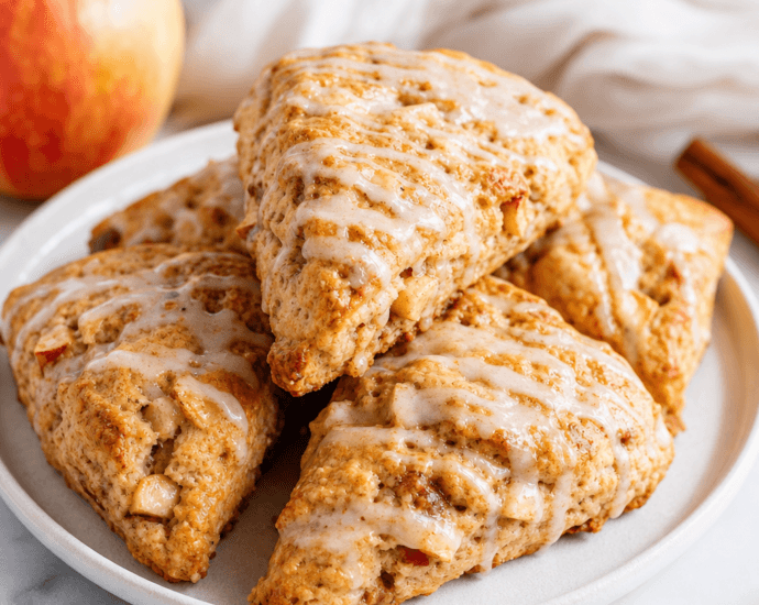 Apple Cinnamon Scones Perfect Fall Recipe