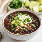 Cozy Instant Pot Black Bean Soup Recipe