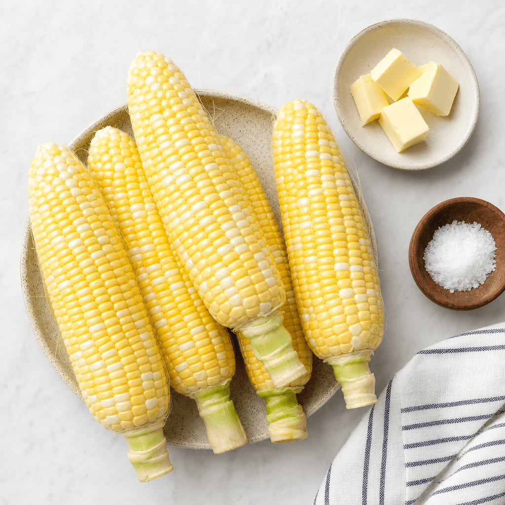 Easy Instant Pot Corn on the Cob ingredients