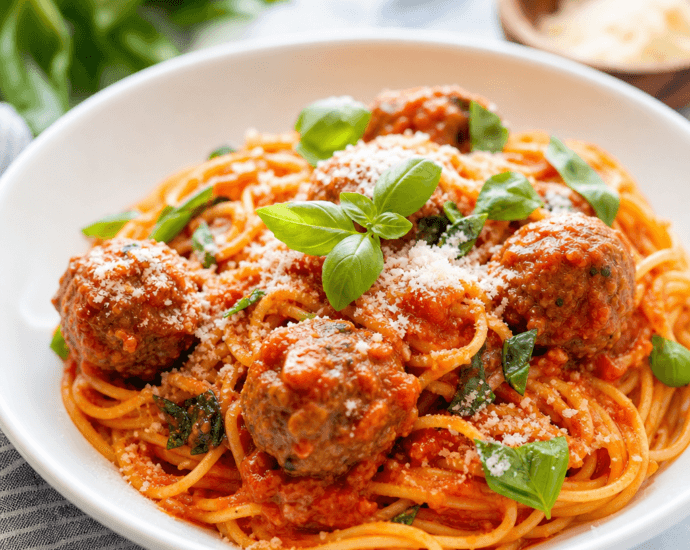 Easy Instant Pot Spaghetti and Meatballs