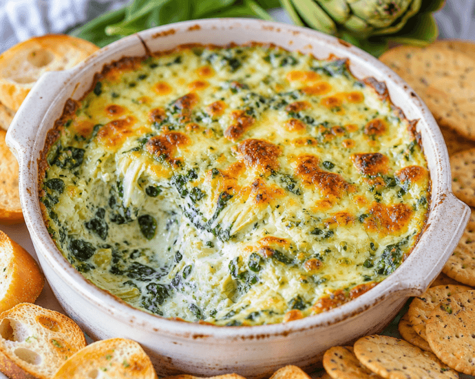 Creamy Spinach Artichoke Dip