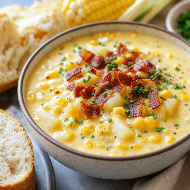 Cozy Instant Pot Corn Chowder Recipe