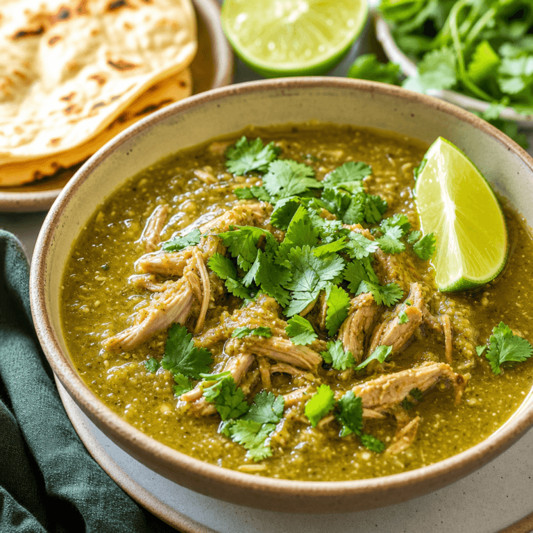 Hearty Instant Pot Chili Verde