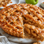 Salted Caramel Apple Pie Perfect for Fall