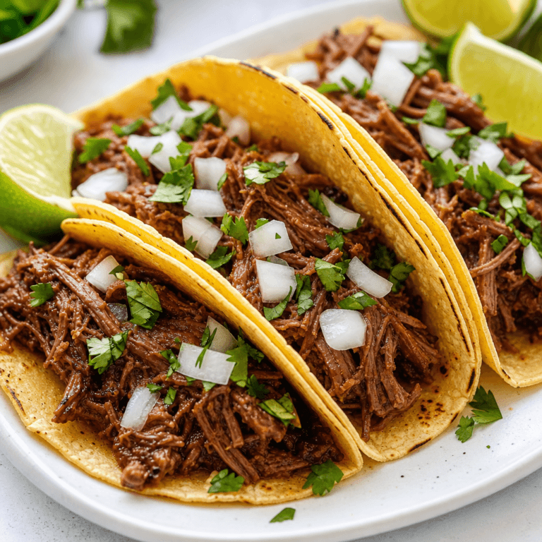 Instant Pot Barbacoa (Tender Shredded Beef)