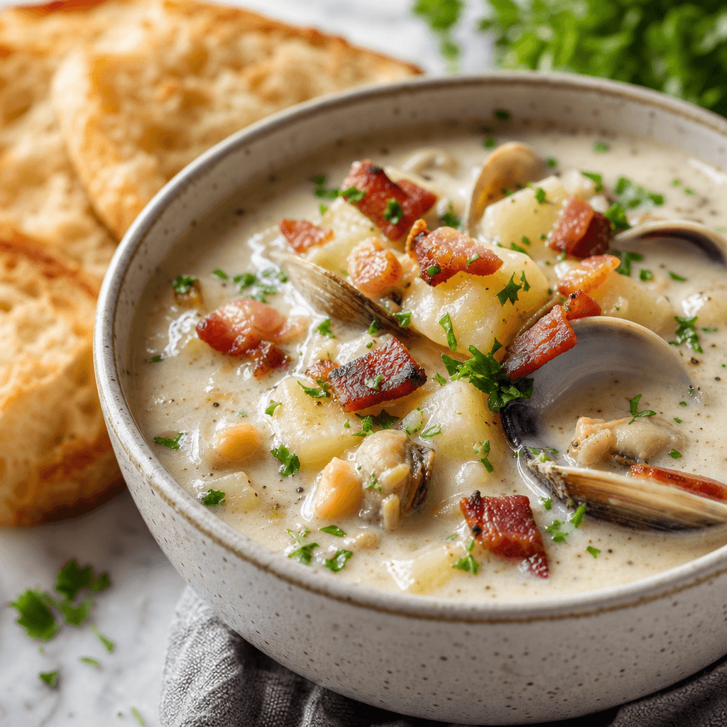 Creamy Instant Pot Clam Chowder Recipe