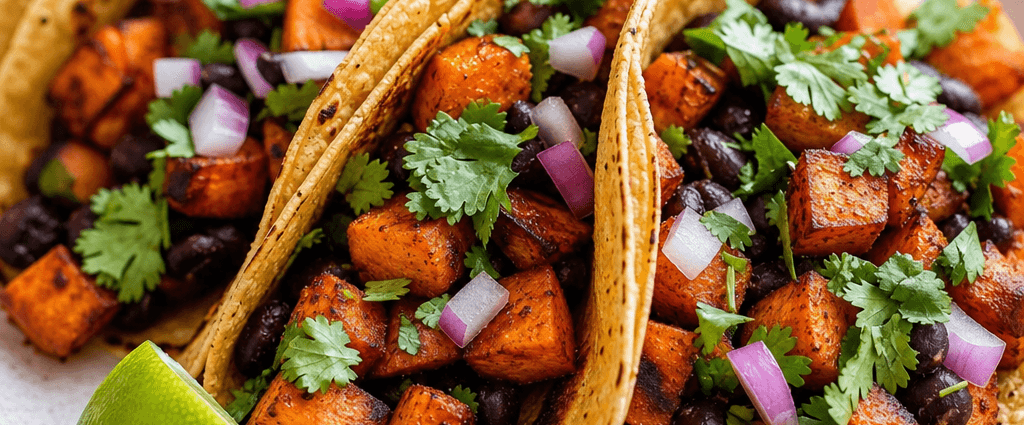 Sweet Potato and Black Bean Tacos