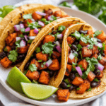 Sweet Potato and Black Bean Tacos
