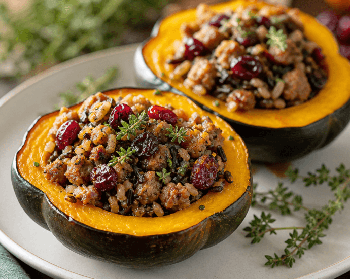 Stuffed Acorn Squash
