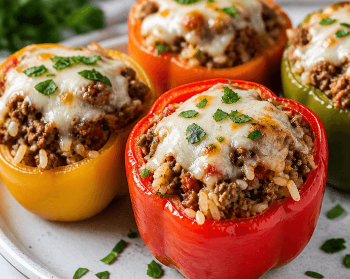 Instant Pot Stuffed Bell Peppers