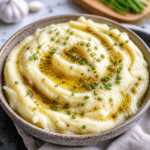 Creamy Brown Butter Garlic Mashed Potatoes