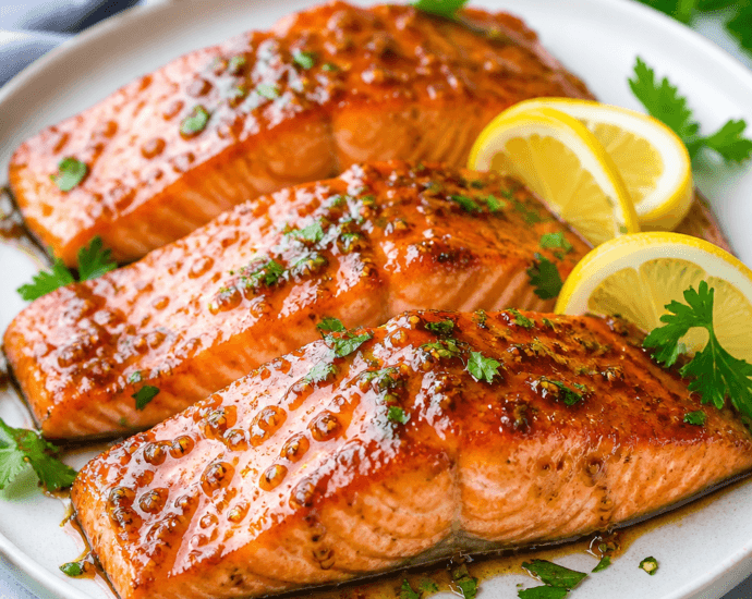 Maple Glazed Salmon