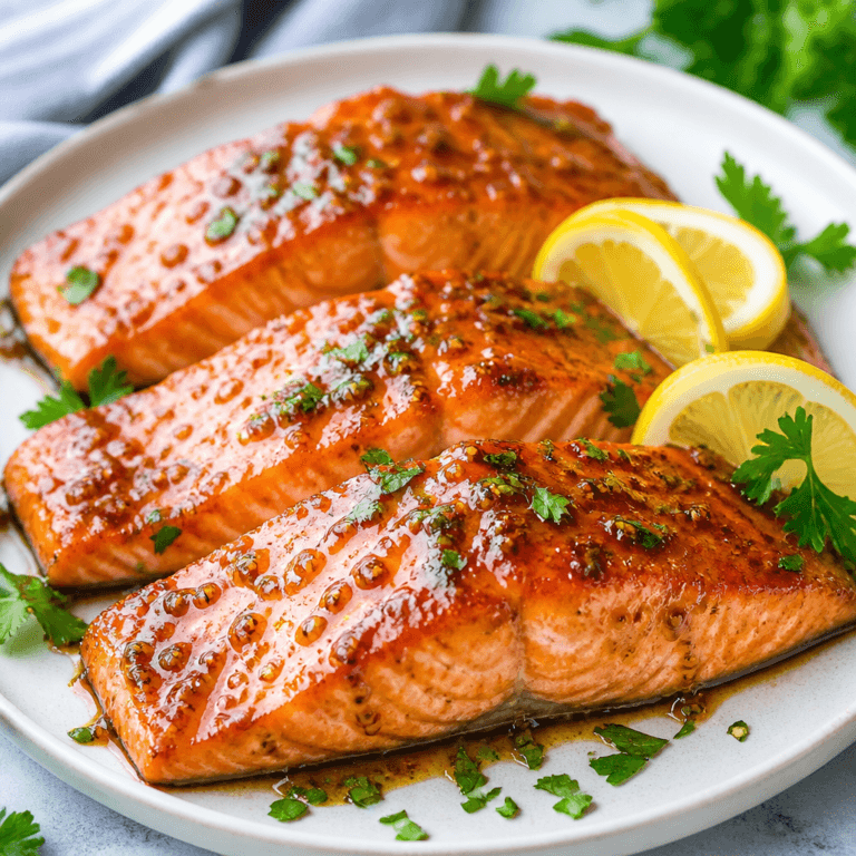 Maple Glazed Salmon (Easy Baked Recipe)