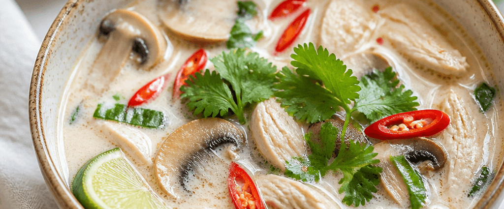 Creamy Instant Pot Thai Coconut Soup