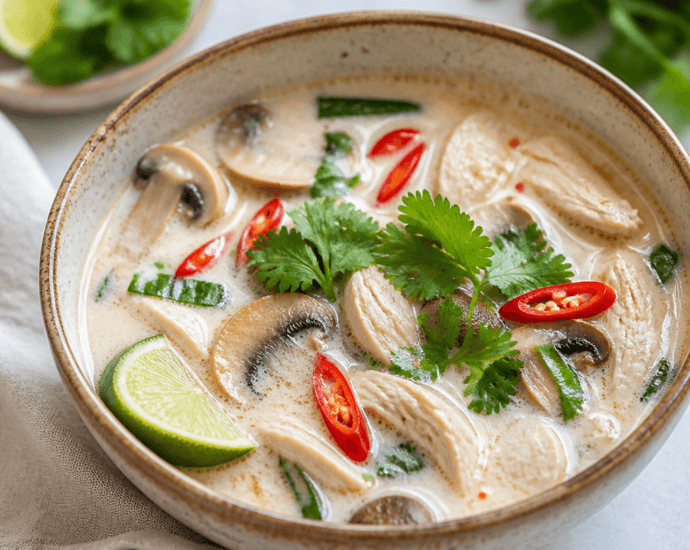Creamy Instant Pot Thai Coconut Soup