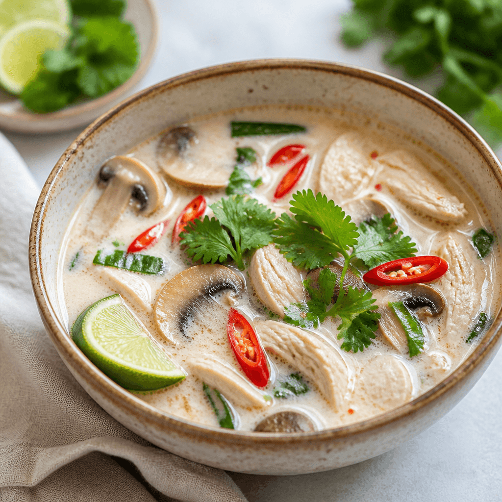 Creamy Instant Pot Thai Coconut Soup