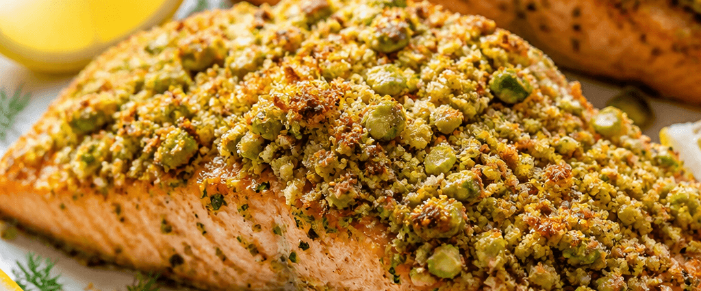 Pistachio Crusted Salmon
