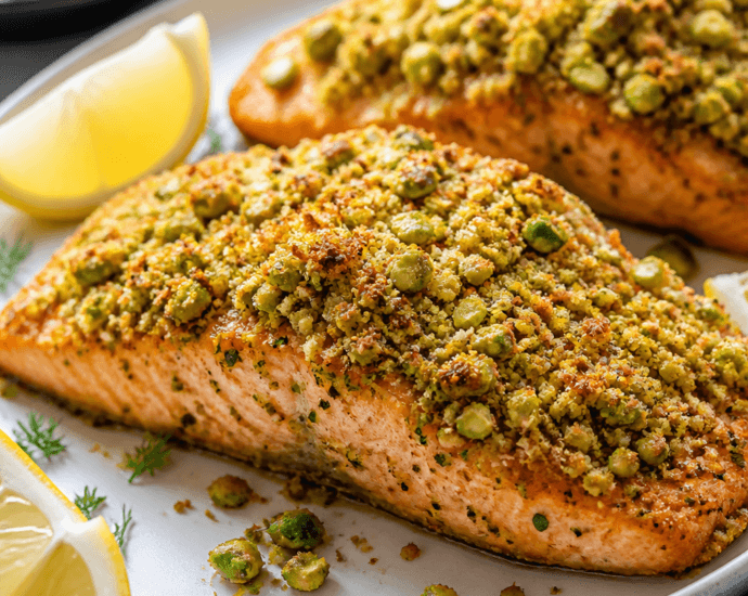 Pistachio Crusted Salmon