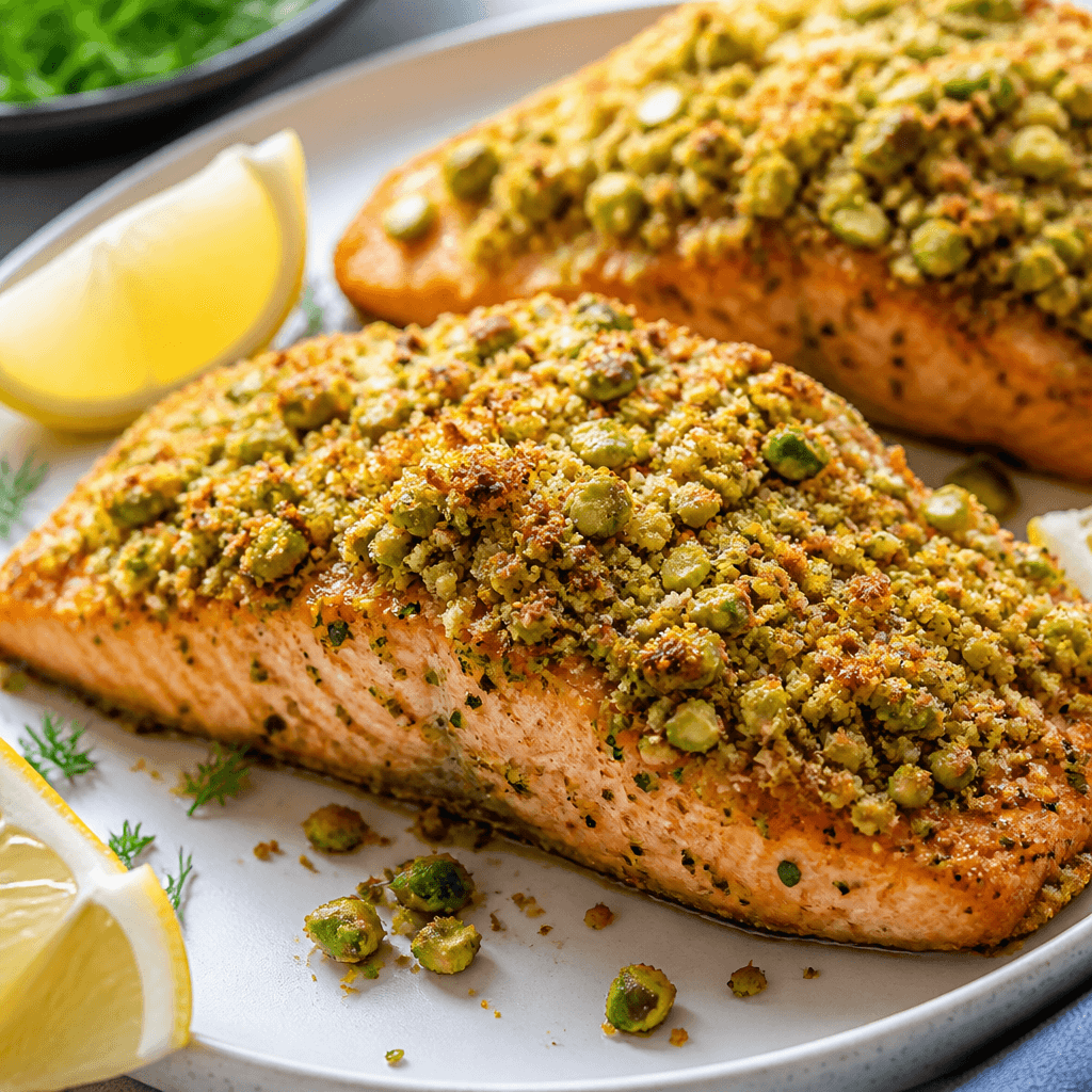 Pistachio-Crusted Salmon