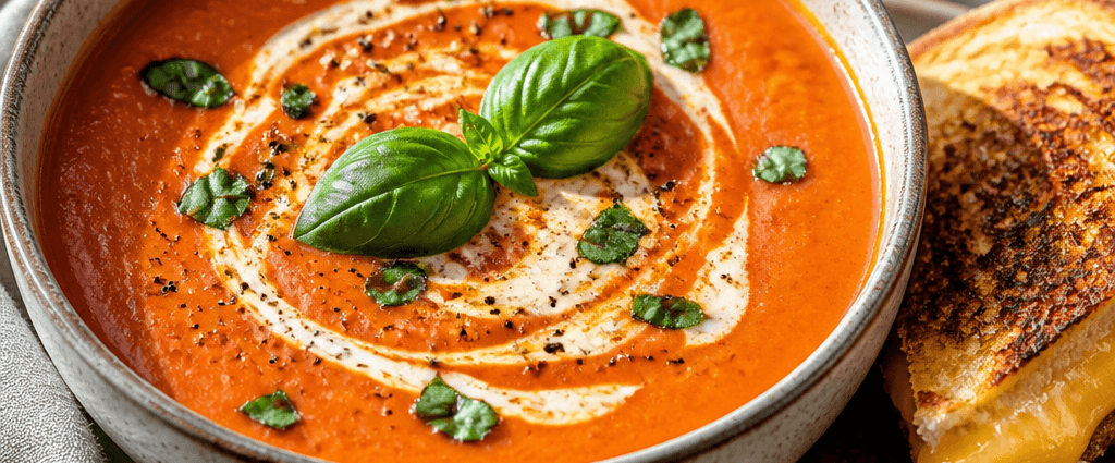 Cozy Instant Pot Tomato Basil Soup
