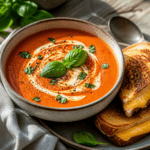 Cozy Instant Pot Tomato Basil Soup