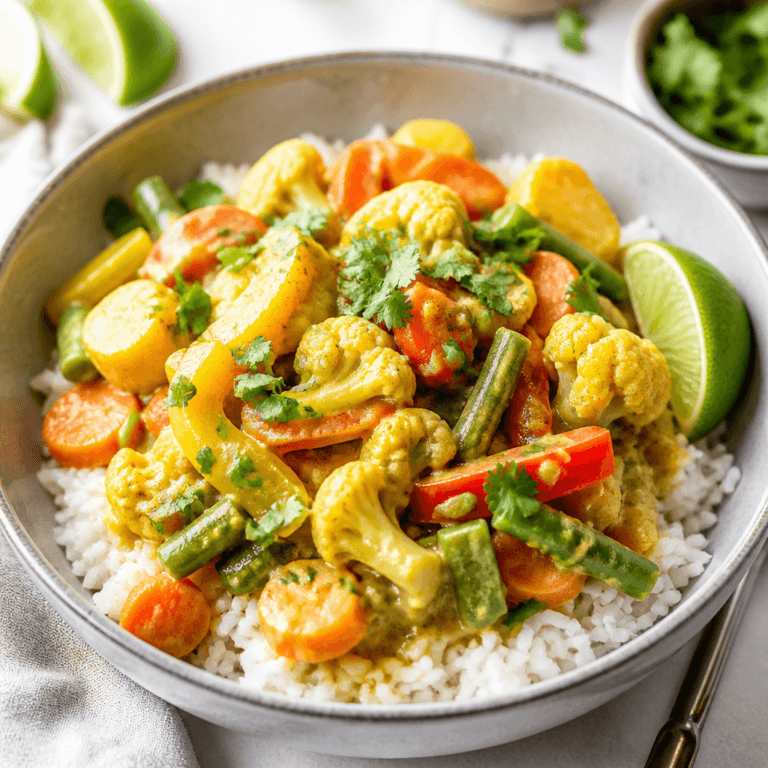 Vegetable Curry (Easy Instant Pot Recipe)