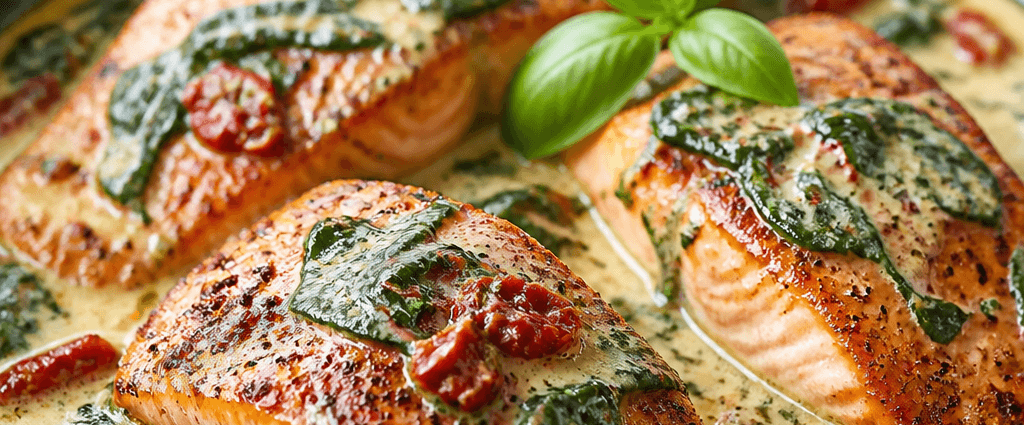 Creamy Tuscan Salmon