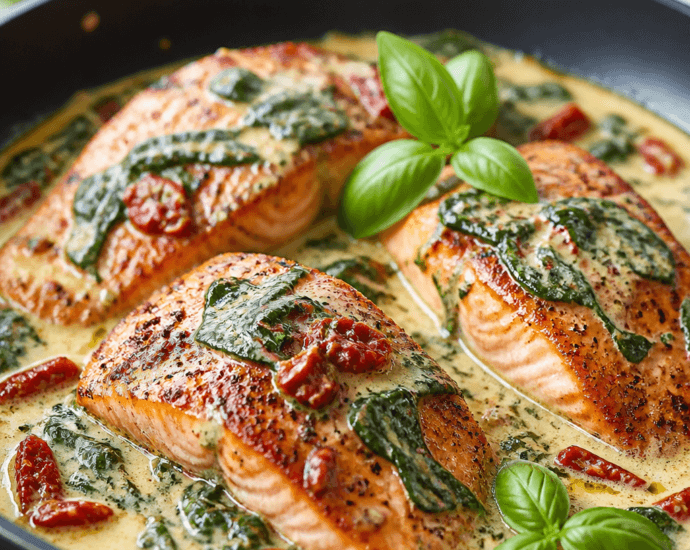 Creamy Tuscan Salmon