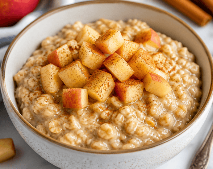 Cozy Instant Pot Apple Cinnamon Oatmeal Recipe