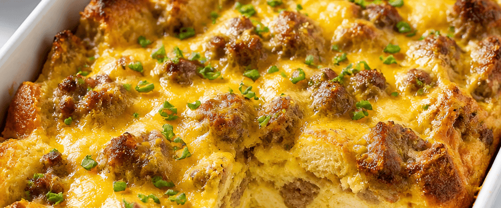 Easy Egg and Sausage Breakfast Casserole Recipe